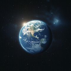 Obraz premium earth in space