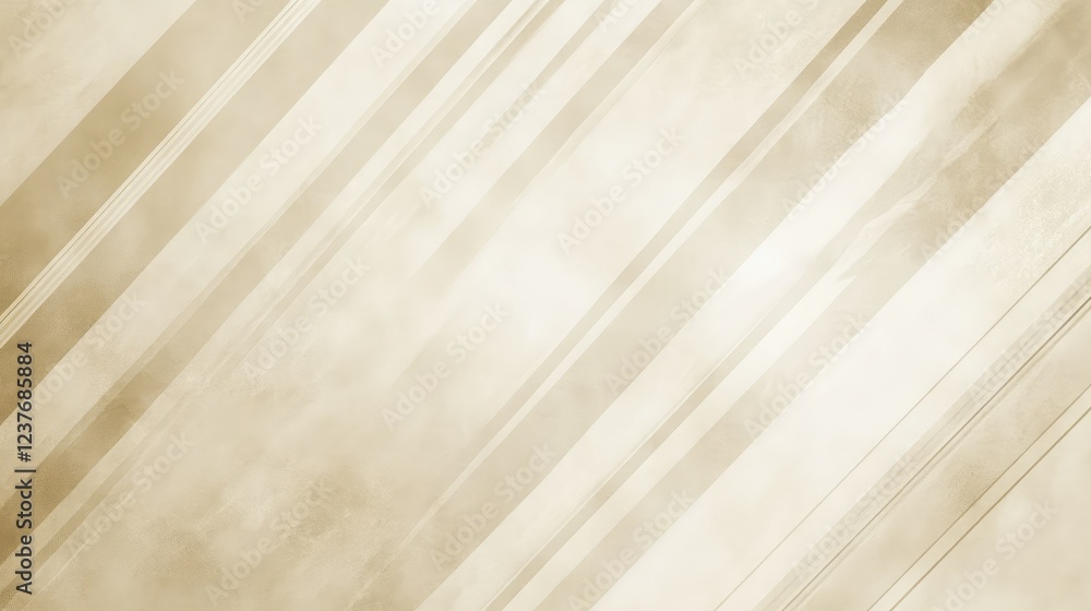 Poster soft beige background with subtle diagonal stripes creating a modern and elegant texture.