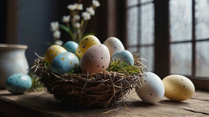 Obraz premium Easter creative decoration