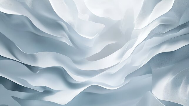 Soft silver and white textured background with a calming dusty blue gradient