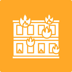 Building Fire Icon