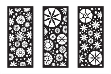 Laser cut, vector design, dxf, svg, eps, decorative panel, wall art, interior decor, metal cutting, wood engraving, ornamental pattern, architectural design, wrought iron, mdf panel, stencil art,