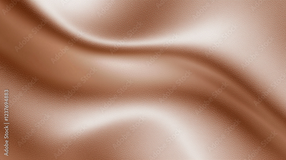 Poster smooth, polished metallic surface with a rich brownish-gold hue, reflecting light and creating subtl