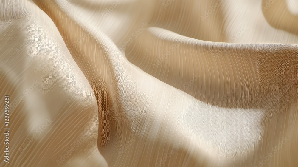 Poster warm beige tone with crisp diagonal striping, adding a stylish linear texture.