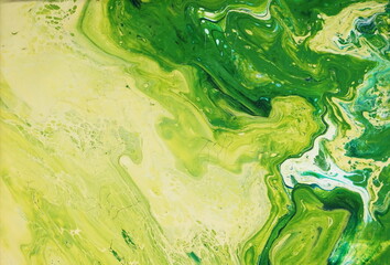 Abstract acrylic backgrounds. Painting set. Contemporary art.