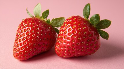 Two Juicy Strawberries