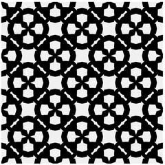 Seamless pattern with repeating abstract shapes.Black and white texture.Design element for prints, decoration, cover, textile,wallpaper, background, wrapping paper, clothing, fabric, package, cards.