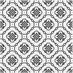 Seamless pattern with repeating abstract shapes.Black and white texture.Design element for prints, decoration, cover, textile,wallpaper, background, wrapping paper, clothing, fabric, package, cards.