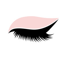 eyelashes icon vektor