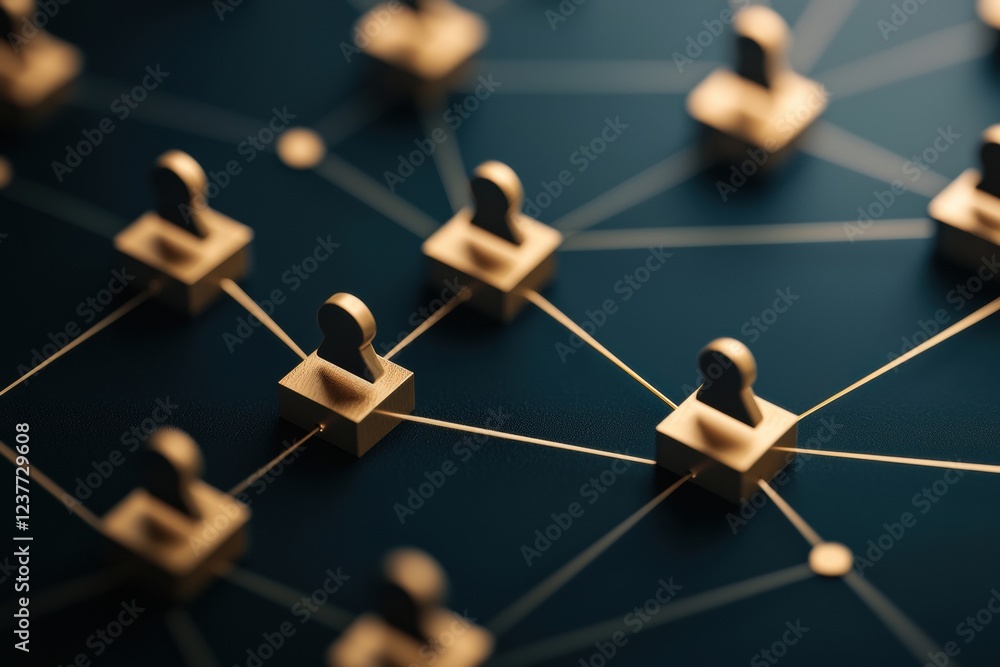 Poster digital circuit core values powering virtual connections in technology networks