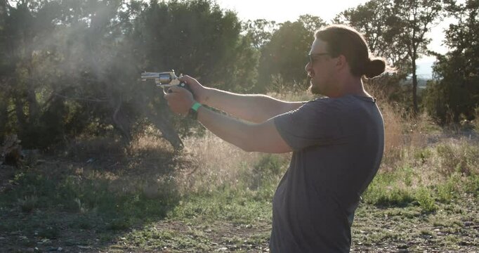 Single Action 357 Magnum Revolver