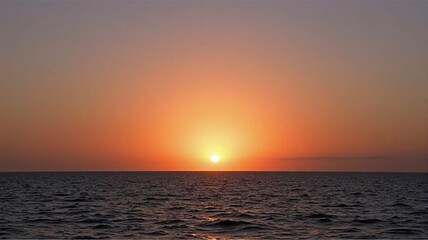 Obraz premium sunset over the sea