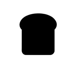 Bread Silhouette: A simple yet striking silhouette of a loaf of bread, a timeless symbol of sustenance and nourishment.  Perfect for food-related concepts, branding, and design projects. 