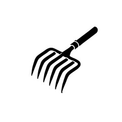 Gardening Hand Rake Icon 