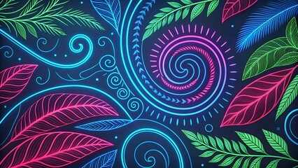 Fototapeta premium abstract background with swirls
