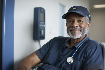 a nurse providing palliative care to a terminally ill patient