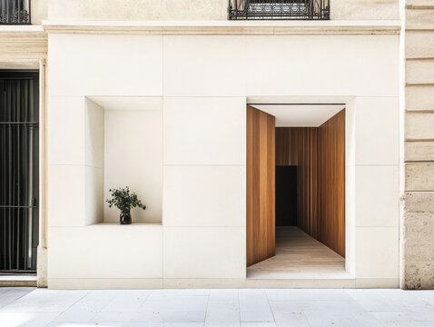 Modern architectural design with minimalist elements and natural light offering unique perspective