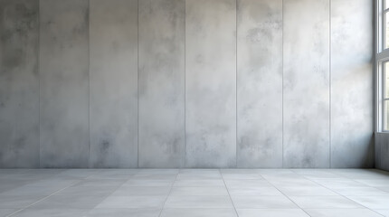 Fototapeta premium Empty Room Empty Space with cement wall floor