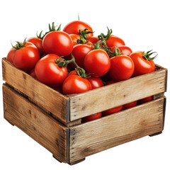 tomatoes in a box Transparent png