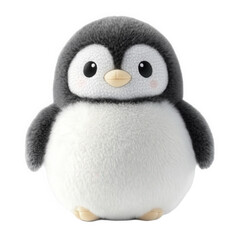 Fototapeta premium A plush penguin toy