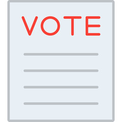 Fototapeta premium Vote Icon