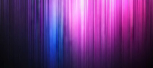 Dark Background with Vertical Gradient from Purple to Pink and Blue with Light Stripes - AI generated illustration