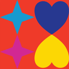 illustration abstracts geometric shape