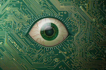 circuit board background