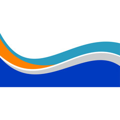 Business Wave Border