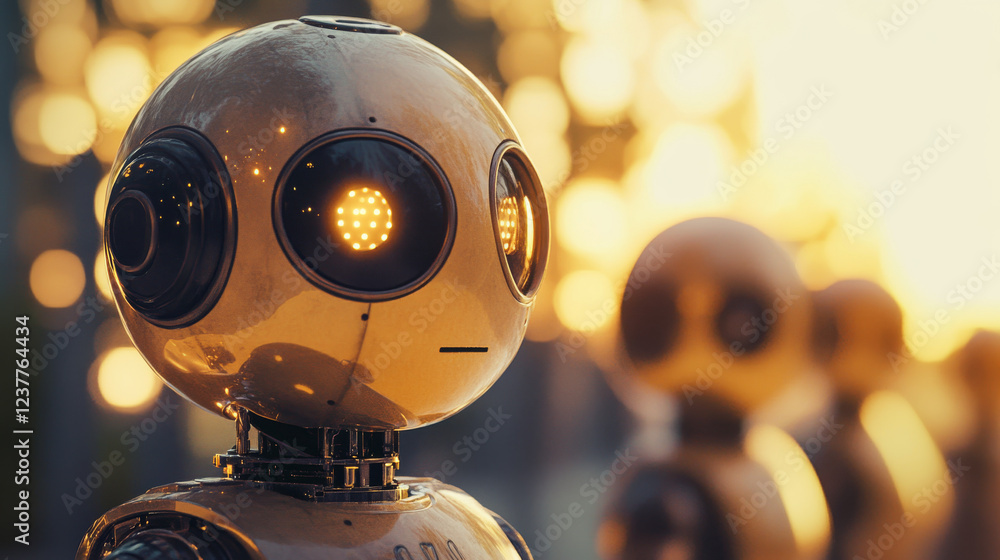 Poster digital chatbot are assistant conversation for provide access to data growth of business in online n