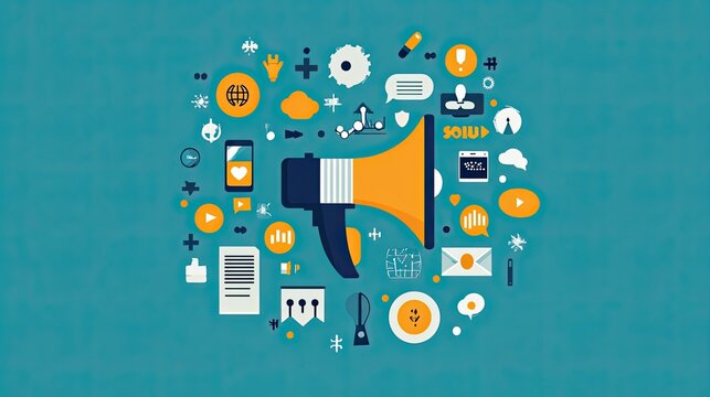 Brand Communication Strategies  Visuals of businesses communicating their brand story through digital media, press releases, corporate communications, and public relations efforts.