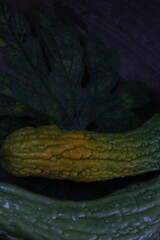 bitter melon has a bitter taste