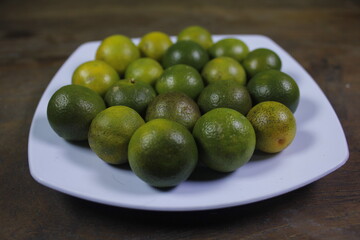 Oranges contain lots of vitamin C which is good for the body's metabolism