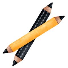 pencil cartoon watercolor 