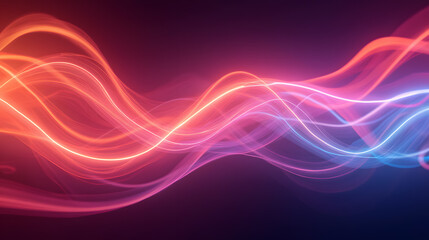 Abstract colorful light waves creating a vibrant and dynamic background for creative projects and digital art showcasing fluid motion and energy