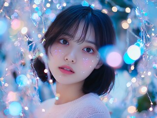 日本人女性　Japanese woman