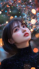 日本人女性　Japanese woman