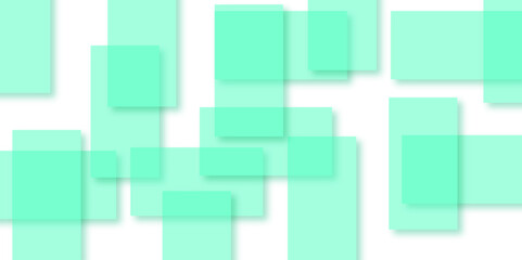 Abstract white rectangle shape geometric line background. Web Pattern green abstraction. Green square abstract background. Minimalistic geometric green abstract background.