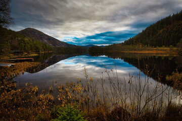 Fototapeta premium Landschaft in Norwegen