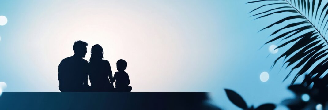 Family unity shines brightly during a mumps outbreak as they share a peaceful afternoon together in their home