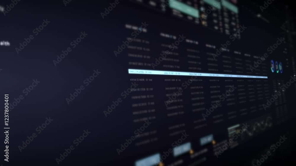 Poster dynamic data visuals for business info graphics, animated charts, and data-driven insights for a bus