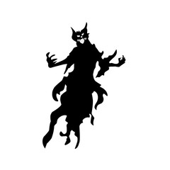 Halloween Ghost Silhouette