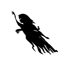 Halloween Ghost Silhouette