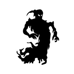 Halloween Ghost Silhouette