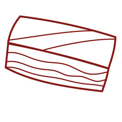 Hand-Drawn Croissant and Bread Vector