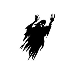 Halloween Ghost Silhouette