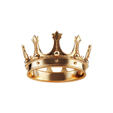 recommend clip art: Simplified 3d icon of a kings crown png