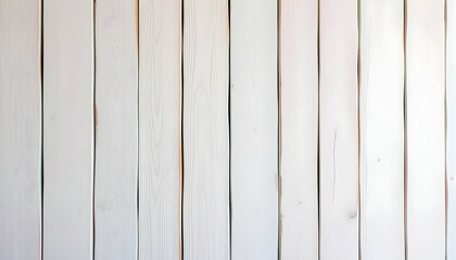 Textured white wooden panels, vertical planks, rustic background, minimal design, weathered wood texture, natural light, soft shadows, muted tones, simple pattern, clean aesthetic, architectural detai