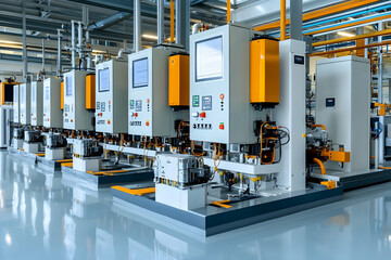 Factory automation industrial machinery line