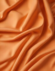 Obraz premium Soft orange abstract background with cotton fabric texture, soft texture, cotton fabric texture